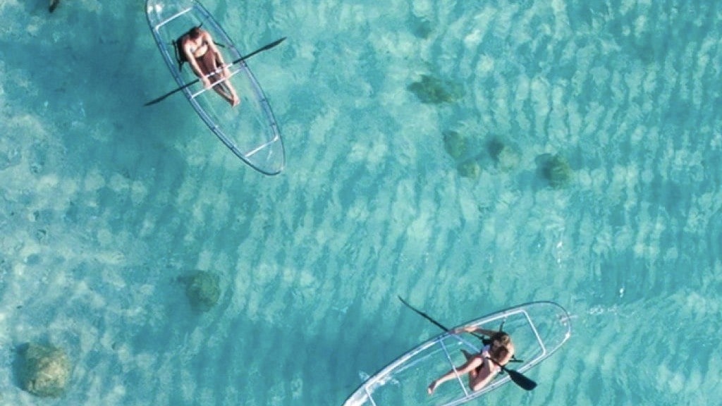 Kayak transparent et Stand-Up Paddle