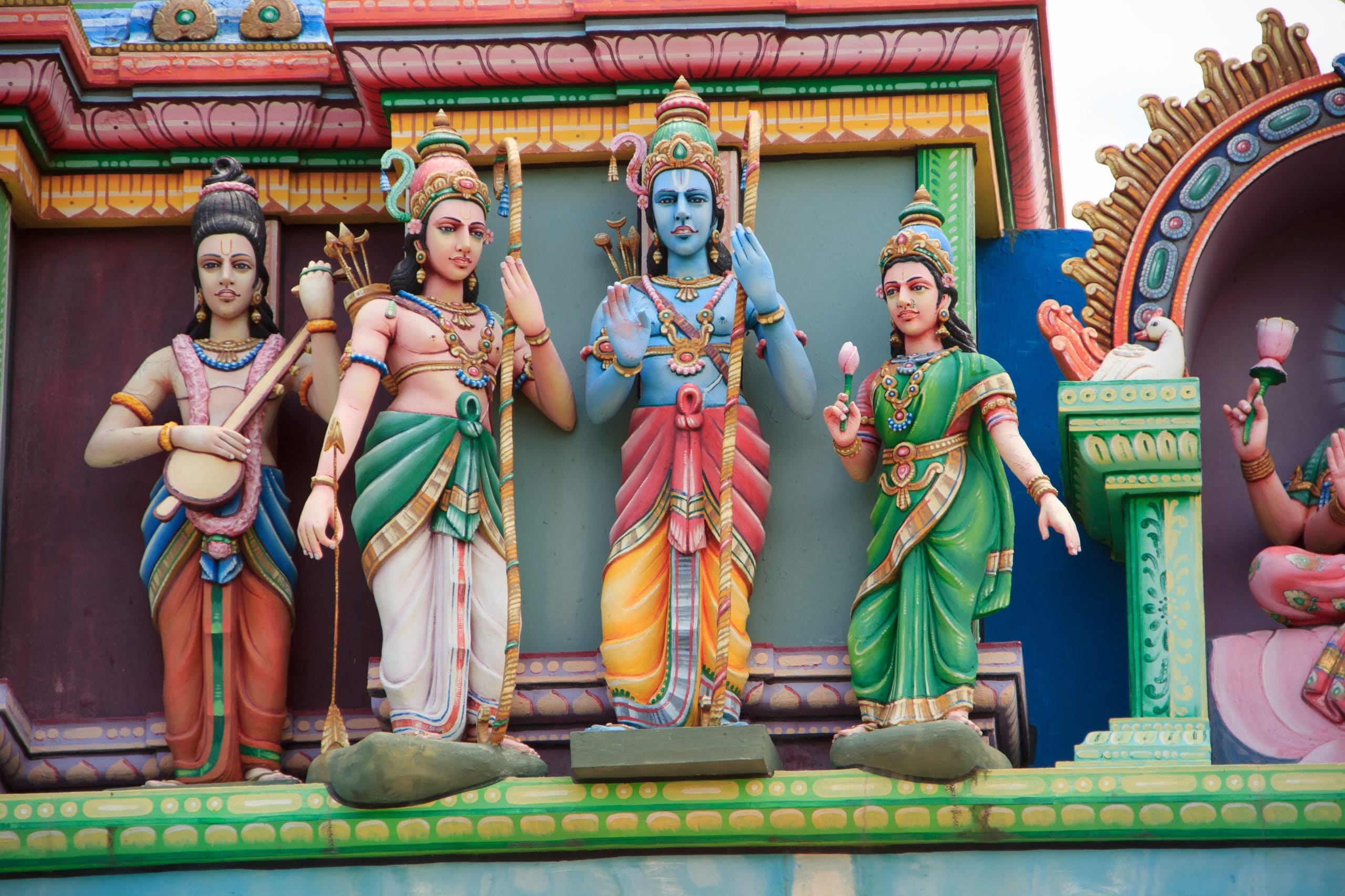 Temple Tamoul Narassingua Peroumal